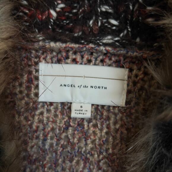 Anthro Angel of the North Sitka Long Cardigan Sz Small - Picture 5 of 8